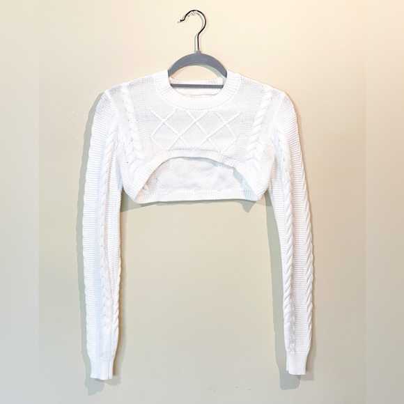Tillys knitted long sleeve shoulder shrug - Picture 1 of 3